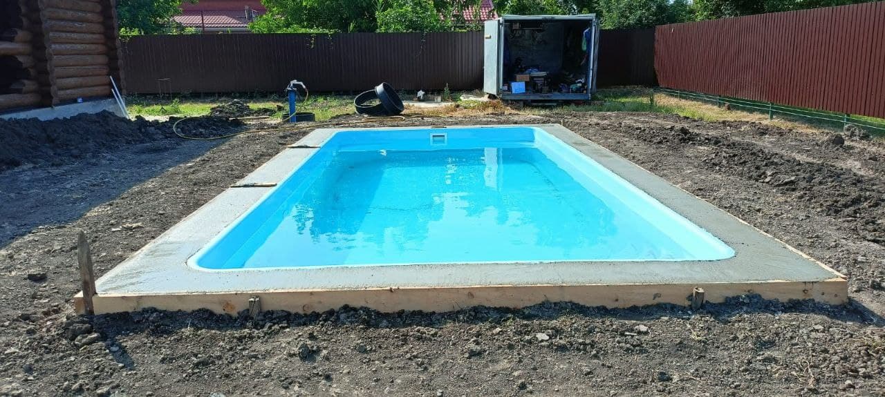 Загородный дом под Кореновском - бассейн в Краснодаре